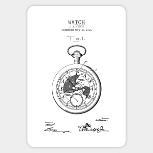 WATCH patent Sticker